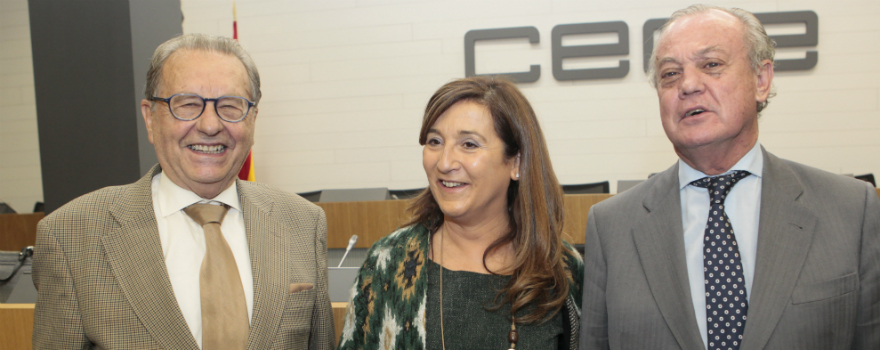 Eduardo Rodríguez Rovira, Carmen Busto y Carlos González Bosch
