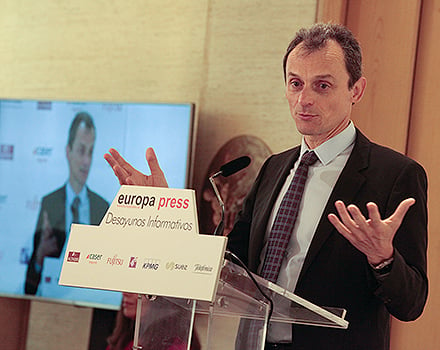 Pedro Duque, ministro de Ciencia, Innovación y Universidades.