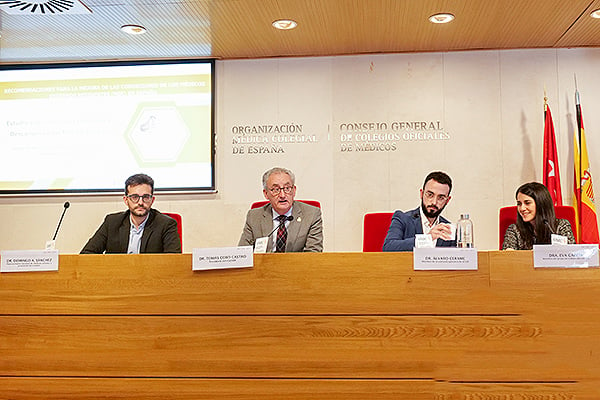 Presentación del Estudio realizado por la Organización Médica Colegial (OMC).