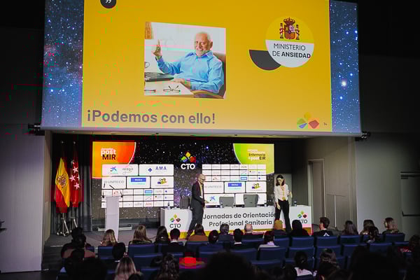 Un momento durante la jornada.