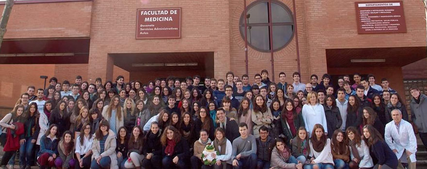 Estudiantes de Medicina de la Universidad de Salamanca