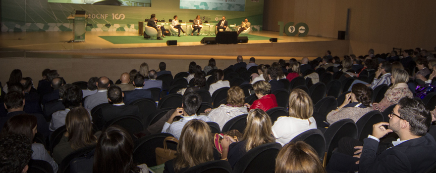 Una de las sesiones del XX Congreso Nacional Farmacéutico, celebrado en Castellón. 