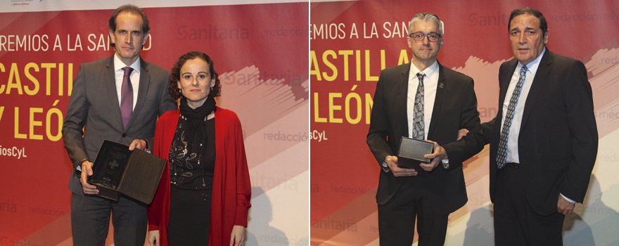 Óscar Iglesias, gerente del Hospital Recoletas de Zamora, recibe el premio al mejor 