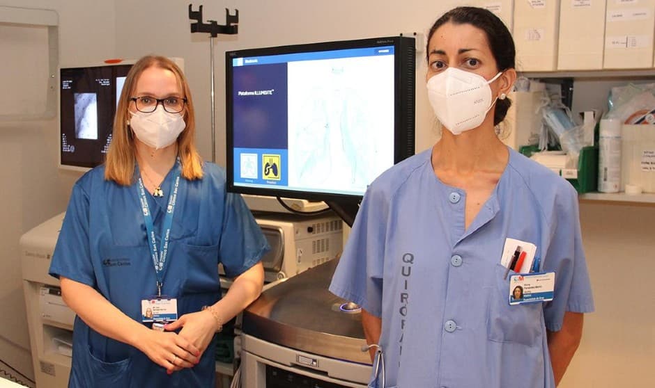 Miembros del equipo del Servicio de Neumología del Hospital Clínico San Carlos.