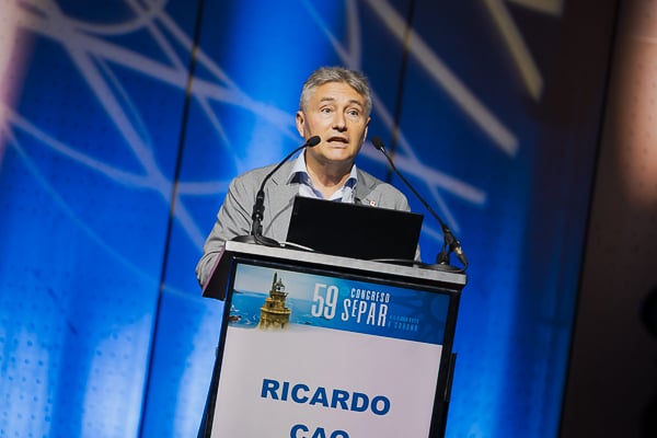 Ricardo Cao, rector de la Universidade da Coruña.