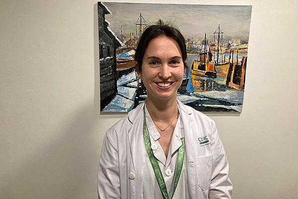 Núria Ballestar, enfermera de enlace de atención a domicilio.
