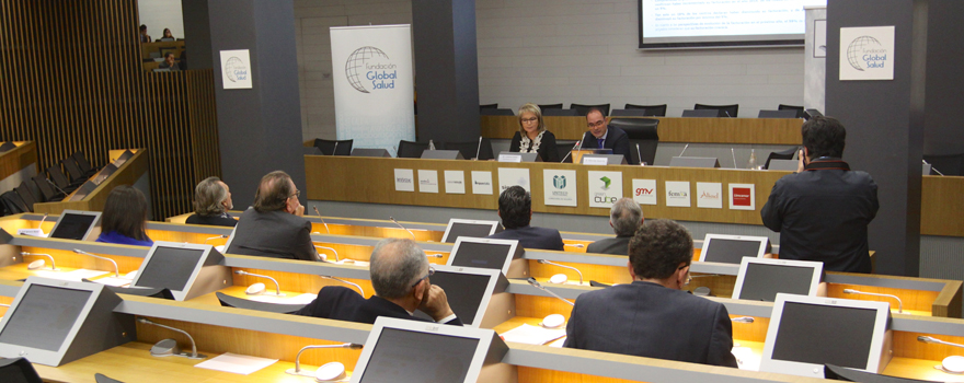 Un momento de la presentación del informe de Cristina Contel y Marcos Guerra.