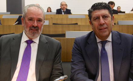 José Ignacio Nieto, subdirector general de Atención Social de Madrid, y Manuel Vilches, direstor general del IDIS.