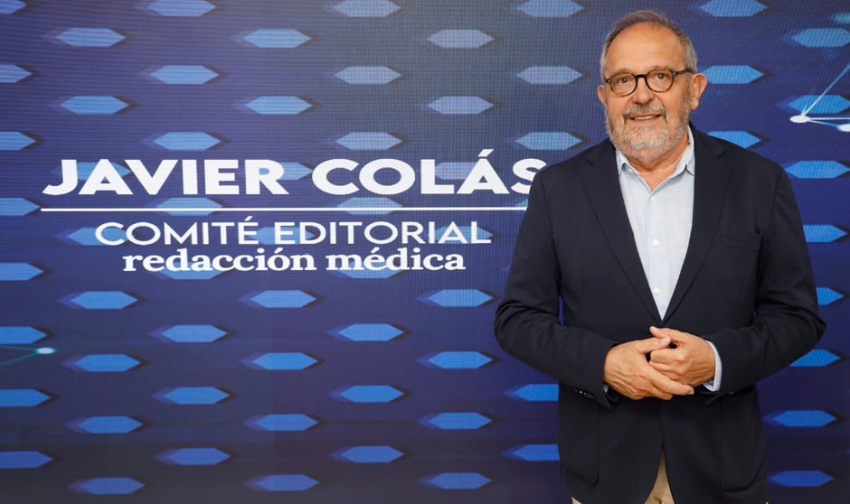 Javier Colás, vocal del Comité Editorial de Redacción Médica.
