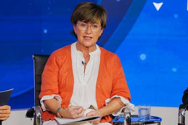 Itziar Bueno, presidenta de la Sociedad Española de Enfermería Nefrológica.