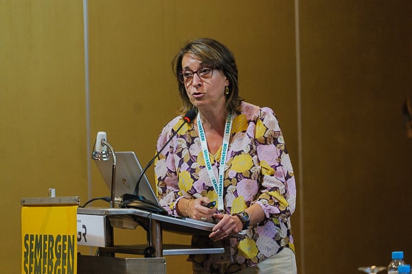 Inés Salcedo, miembro del Grupo de Trabajo de Ecografía de Semergen.