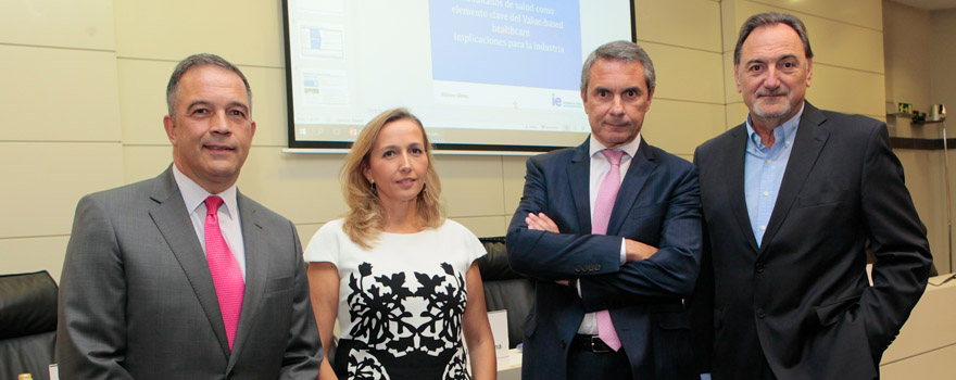 Luis Truchado, María Vila, Máximo Gómez y Javier Ellena