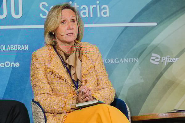 Ana Cristina Castillo, directora gerente del Servicio Aragonés de Salud.
