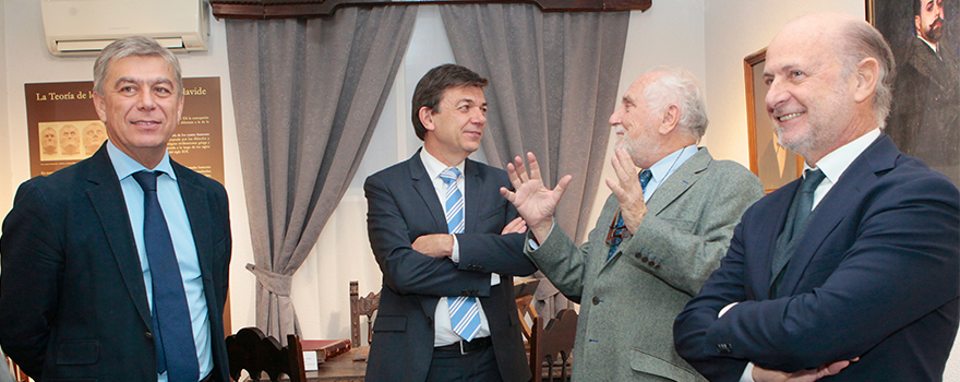 José Luis López Estebaranz, Carlos Andradas, Luis Conde-Salazar y Pedro Jaén.