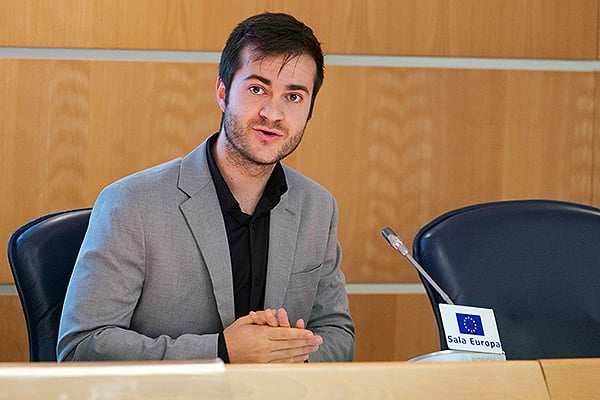 Manuel Mengot, Oficial de Comunicación e Información de la Comisión Europea en España.