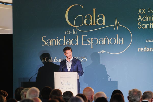 Un instante durante el discurso de Pedro Gullón.