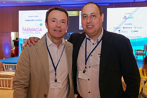 Julián Bascón, KAM Menarini; Jose Luis García, departamento de acceso al mercado de BeiGene.