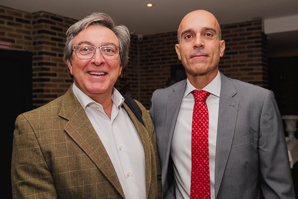 Juan López, director de Ventas para España de Abex y Ricardo López.