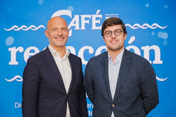 José María morera, director de Acceso al Mercado de Bayer; y  Álvaro Sanz, director de Asuntos Públicos de Bayer