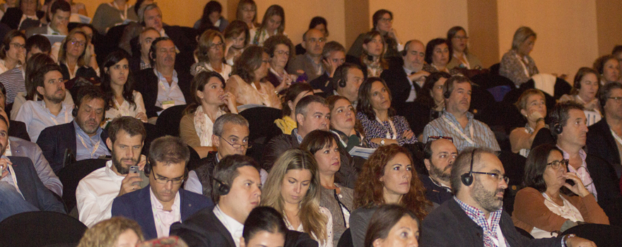 Los asistentes al XX Consejo Nacional Farmacéutico, durante una de las sesiones. 