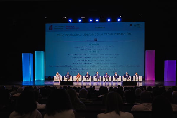 Un instante durante la inauguración del 24º Congreso Nacional de Hospitales y Gestión Sanitaria.