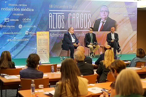 Aspecto de la sala durante XIII Encuentro Global Altos Cargos.
