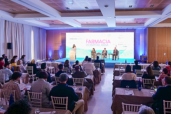 Un instante durante la inauguración de IX Encuentro Global de Farmacia Hospitalaria.