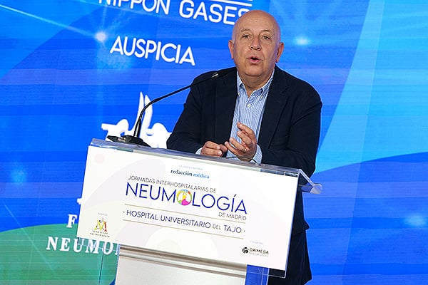 Francisco Javier García Pérez Presidente de la Sociedad Madrileña de Neumología y Cirugía Torácica-Neumomadrid.
