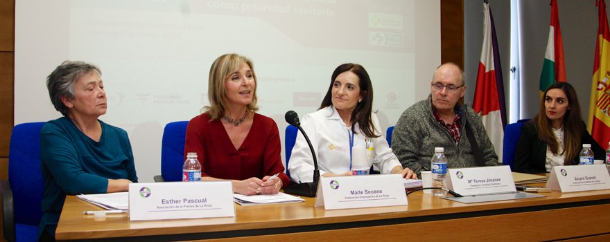 Esther Pascual, Maite Seoane, María Teresa Jiménez, Álvaro Granell y Bárbara Reina.