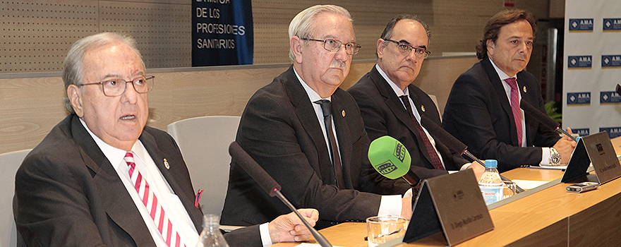 Diego Murillo, Serafín Romero, Luis Campos y Francisco Vicente Herrera.