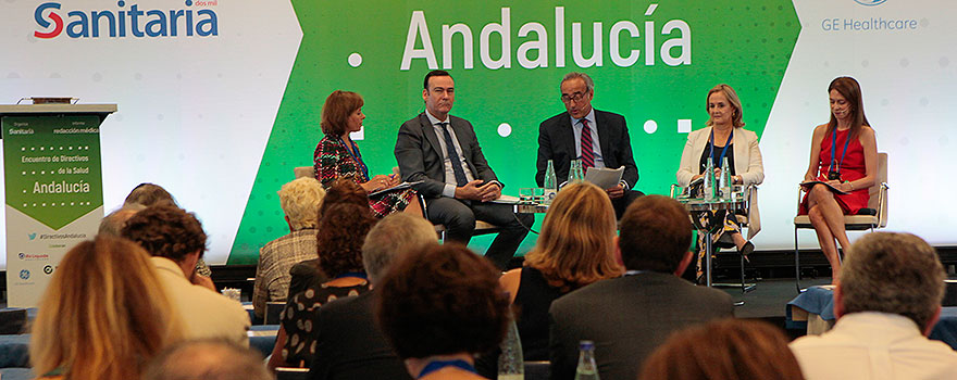 Aspecto de la sala durante un momento de la mesa debate.