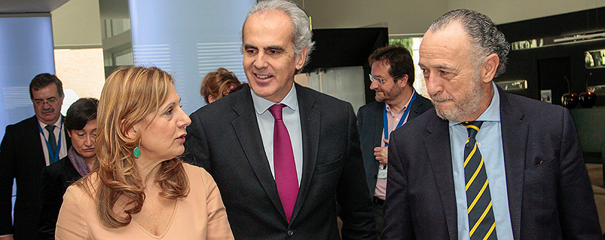 Marina Ávarez, Enrique Ruiz Escudero y José María Pino.