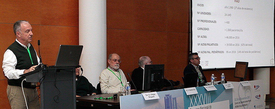 Apecto de la sala durante la ponencia de Gallud.