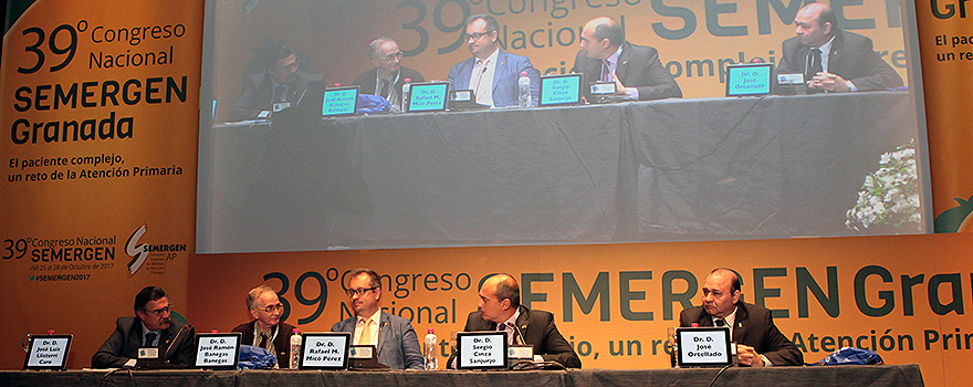 Aspecto de la sala durante la presentación del Iberican.