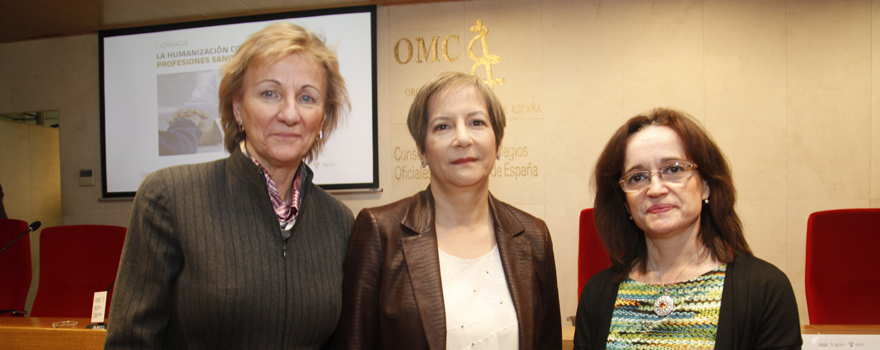 Lourdes Martínez, María Luz de los Mártires y Marta Sánchez Celaya