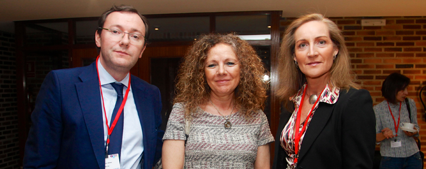 Alfonso Reboredo, Beatriz Herrero y Ana Lázaro, de Becton Dickinson.