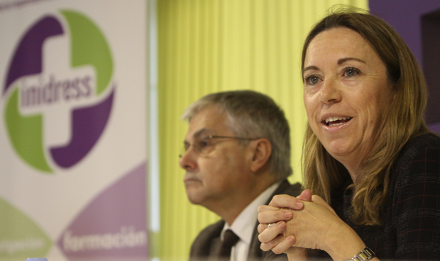 Virginia Donado-Mazarrón en un momento de su presentación