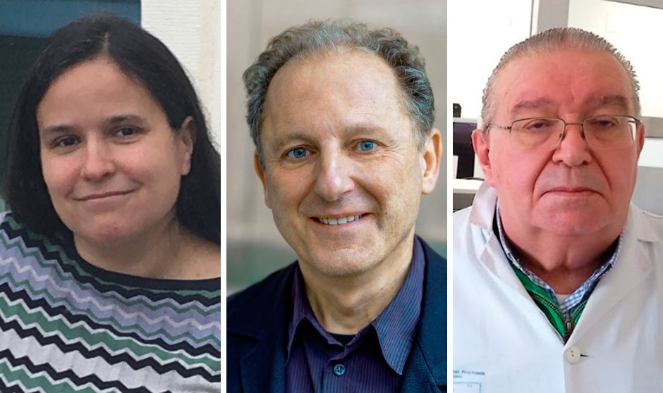 Marta López de Diego, Josep María Jansà y Juan García, virólogos y epidimiólogo, explican el problema de la gripe aviar 