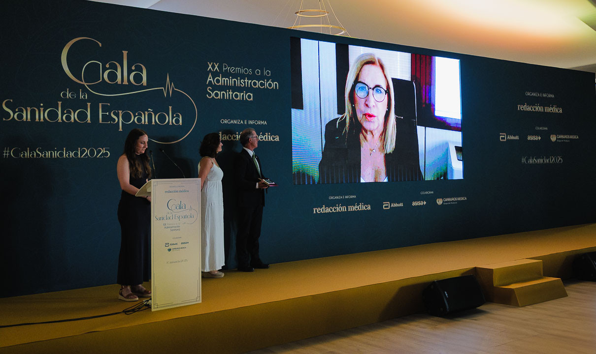 Antonia María Pérez ha sido una de las galardonadas por su labor con las Enfermedades Raras y la receta interoperable