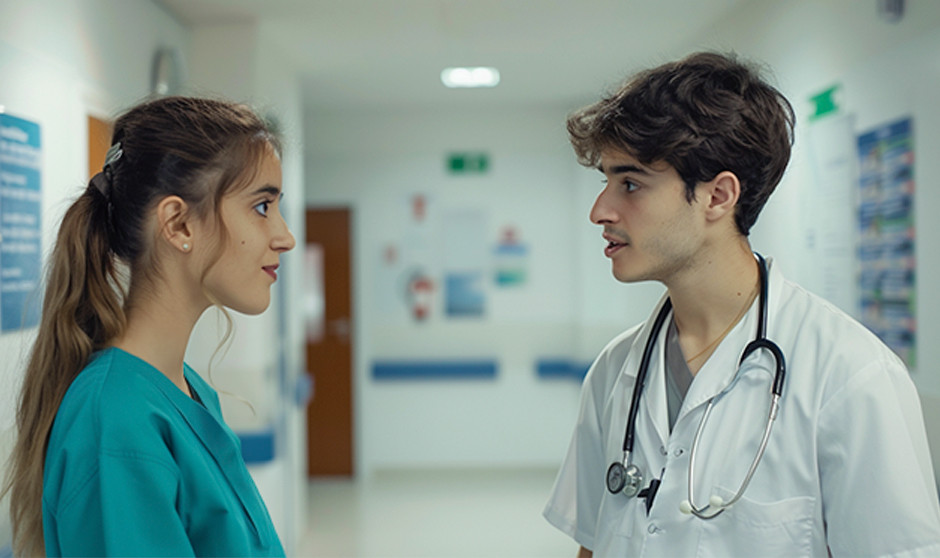 Un residente de primer año lamenta el comportamiento negativo que tienen las enfermeras con él por el hecho de ser joven.