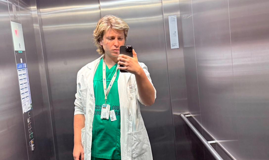 Hugo González dejó el MIR de Radiología para cambiar de especialidad y ser feliz