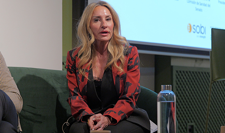 Beatriz Perales, directora de Acceso y Relaciones Institucionales de Sobi Iberia. Sobi lanza esta campaña para sensibilizar sobre las personas que padecen estas enfermedades raras.