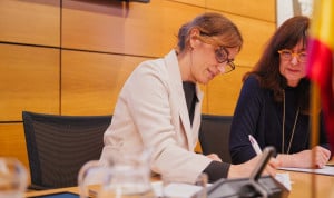 Mónica García, ministra de Sanidad, en el Consejo Interterritorial del Sistema Nacional de Salud (CISNS).