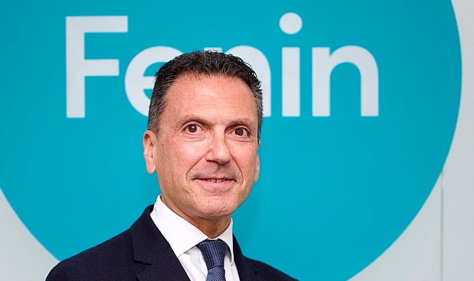  Jorge Huertas, presidente de Fenin, en una entrevista con Redacción Médica.