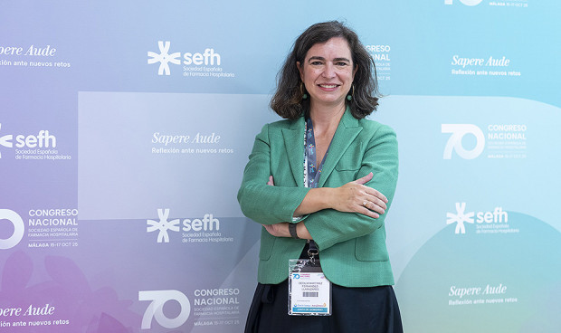 Cecilia Martínez Fernández-Llamazares, presidenta de la Sociedad Española de Farmacia Hospitalaria (SEFH) es entrevistada por Redacción Médica con motivo del 70º Congreso Nacional