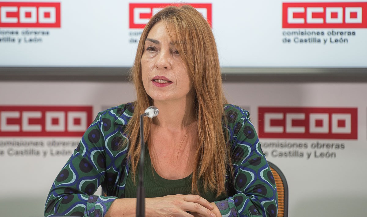 Ana Rosa Arribas, CCOO Castilla y León, apunta a una carrera profesional centrada en los servicios prestados