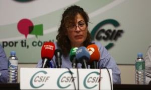 África Díaz (CSIF) presenta las propuestas para las elecciones sindicales del Sermas del 22 de noviembre