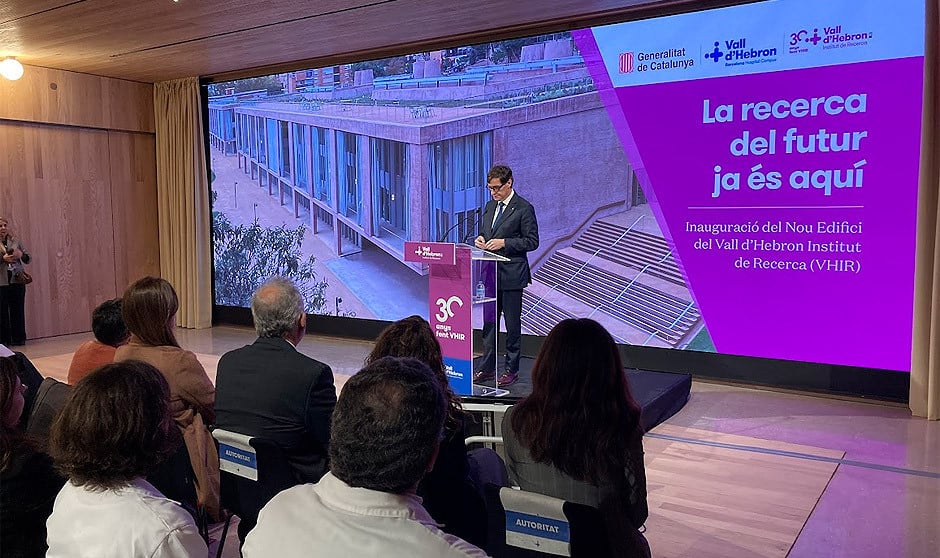 El Vall d’Hebron Instituto de Investigación empieza a funcionar 