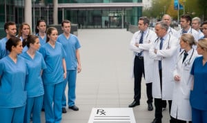 Enfrentamiento entre enfermeras, fisios y médicos por la prescripción de medicamentos