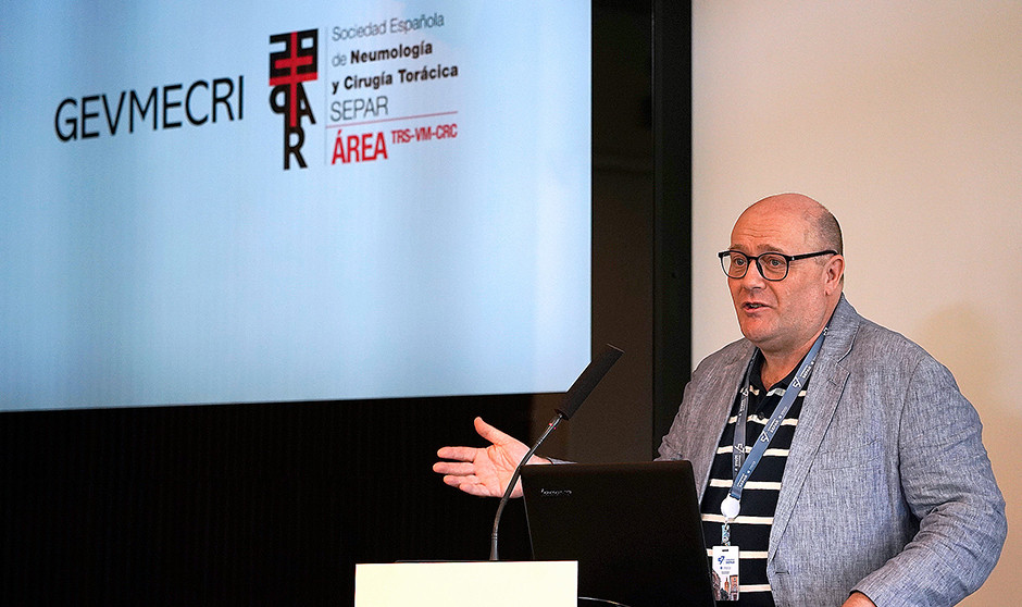 Francisco Rodríguez analiza la situación del Grupo Emergente de Ventilación No Invasiva